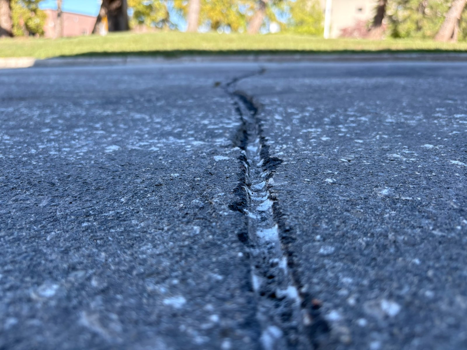 Crack Sealing After
