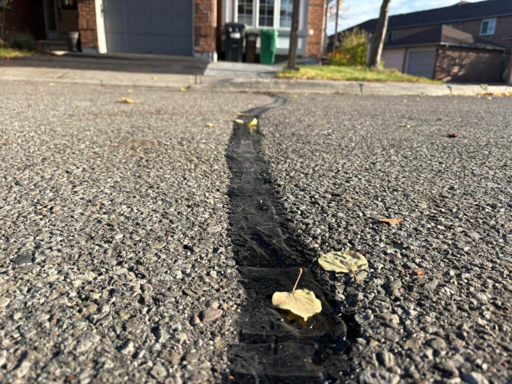 Integrity Asphalt Crack Sealing Competed Project5